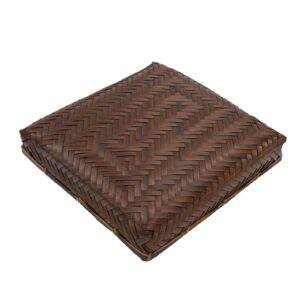 茶染アジロかご大 KB25957